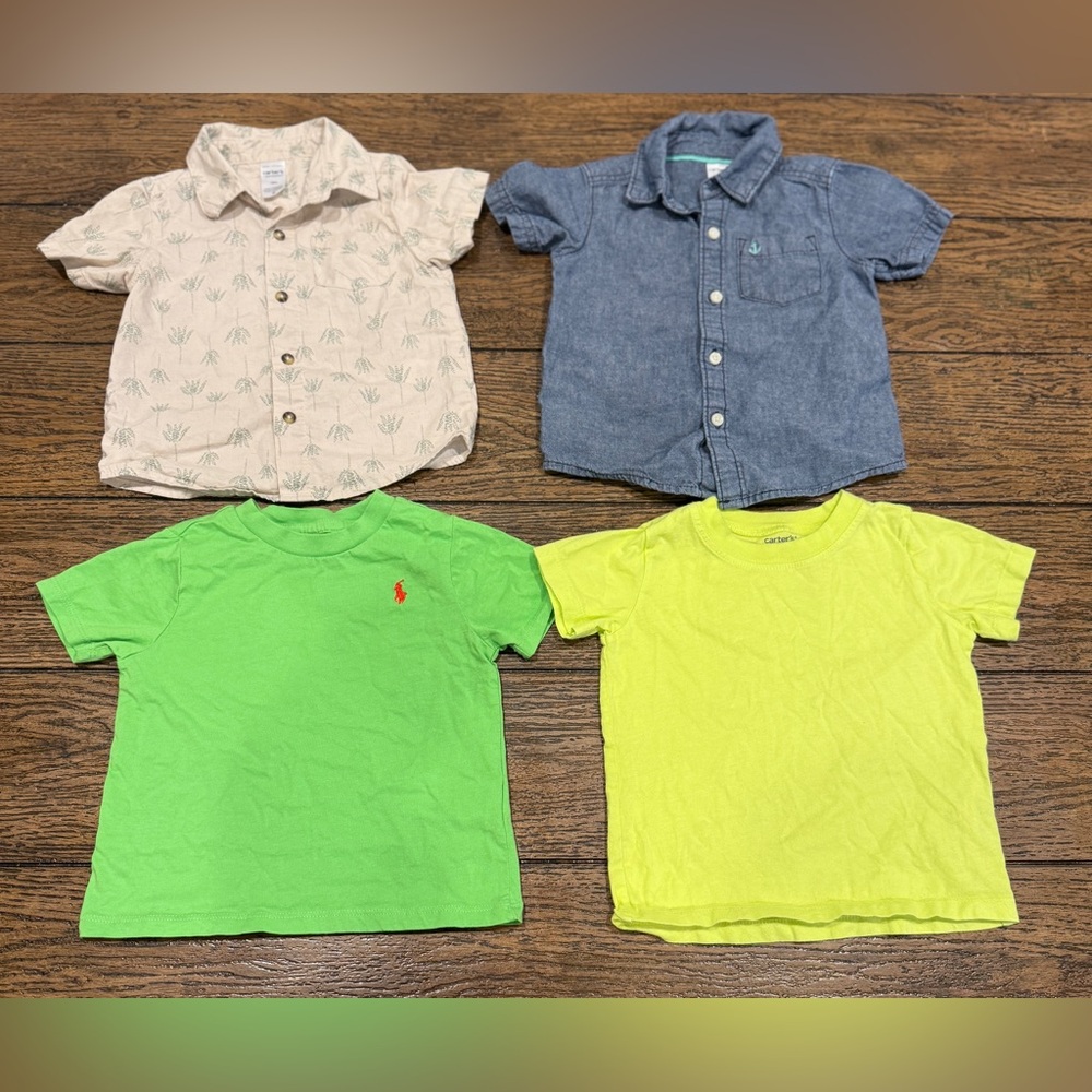EUC Baby Boy Short Sleeve Shirts